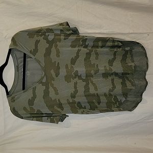 American Eagle over sized soft & sexy camo t-shirt size small
